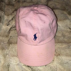 PINK POLO HAT